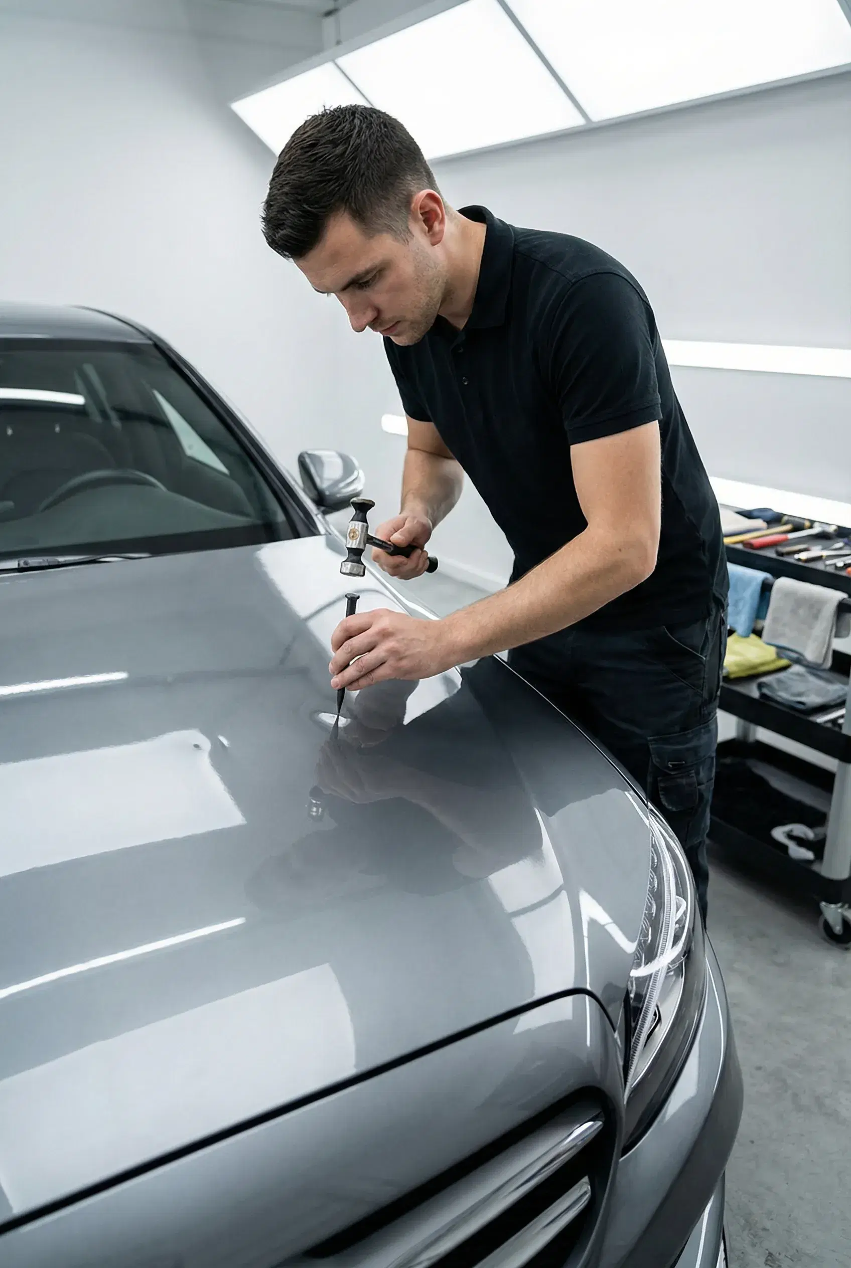 Vehicle repair showcase