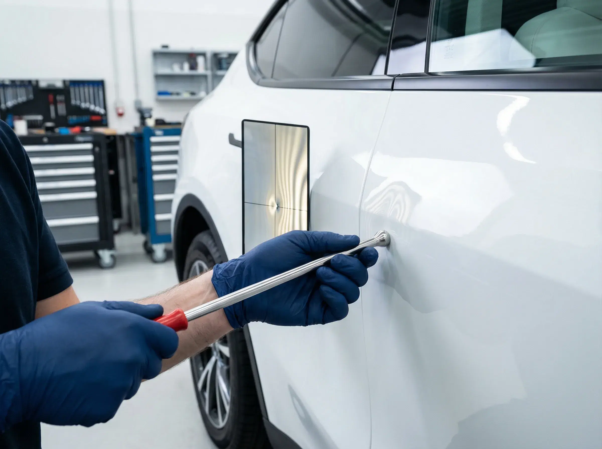 Precision Ding Removal on 2024 Tesla Model Y